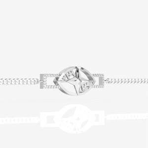 Pulsera y Brazalete de Plata de Ley con Moissanita para Hombre Ramojwala - Product Image 3