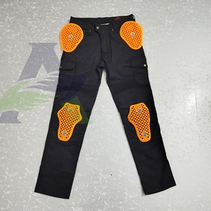Jeans de Moto Noir avec Fermeture Éclair, Équipement de Protection, Pantalon de Moto Touring, Doublure Intérieure en Kevlar, Pantalon de Moto - Product Image 6
