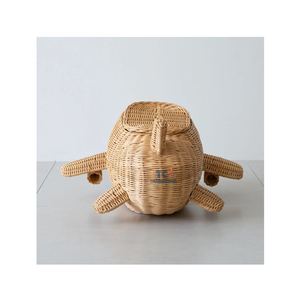 Jouet hélicoptère en rotin pour bébés enfants jouant à quantité minimale de commande basse sécurité écologique et durable pour bébé fabriqué au Vietnam - Product Image 6