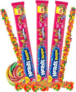 Nerd Rope Rainbow Candy Box Display Bulk Candy 0,92 onzas (paquete de 24) dulces del Reino Unido - Product Image 2