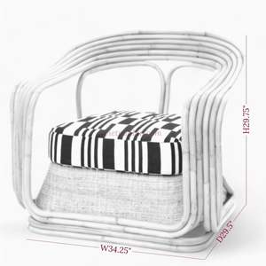 Natural Rattan Furniture Rattan Armchair Rattan Dining <b>Chair</b> High Quality and Good Price for Indoor <b>Outdoor</b> Wedding Party Event - Product Image 5