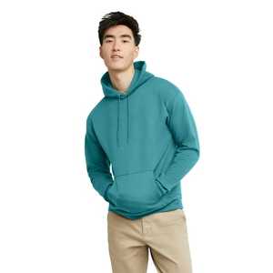 Sudadera con capucha de poliéster con bloque de color blanco M para hombre: ropa de calle diaria, ropa informal y activa asequible para hombres - Product Image 1