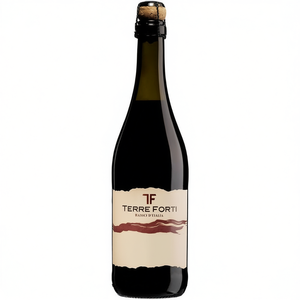 Terre Forti Dry Refreshing Lambrusco Emilia Secco IGT Sparkling Red <b>Wine</b> 750ml 6 Bottles Per Box - Product Image 2