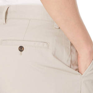 2024 été hommes haute qualité coton Shorts personnalisé Streetwear écologique solide motif non tissé tissage méthode teint uni - Product Image 3