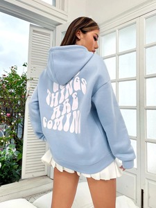 Sudaderas con capucha de punto de invierno para mujer-Color y tamaño personalizados de alta calidad al por mayor - Product Image 4
