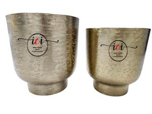 Maceta de Aluminio con Acabado Antiguo, Novedad en Decoración para el Hogar y Bodas, Diseño Art Deco, Innovación Artesanal, Florero de Pared - Product Image 4