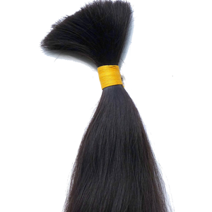 Accesorios de cabello humano de color negro para mujeres negras, cabello humano virgen sin procesar, mezclado a granel, venta al por mayor - Product Image 5