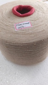 Fil fin Fireweed sur mesure 40/2 lisse écologique et solide pour le tissage de l'artisanat textile durable - Product Image 6