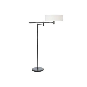 IQBAL COLLECTION Modern Rattan & Metal Floor <b>Lamp</b> LED Warm White Light Customizable Size/Color for Bedroom <b>Study</b> Living Room - Product Image 5