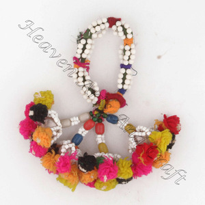 Banjara-pulsera hecha a mano auténtica, brazalete de gitana antigua - Product Image 5