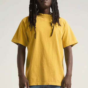 Shaka Wear Drop Ship-Camiseta de cuello redondo teñida Unisex Camisetas con logotipo personalizado - Product Image 4