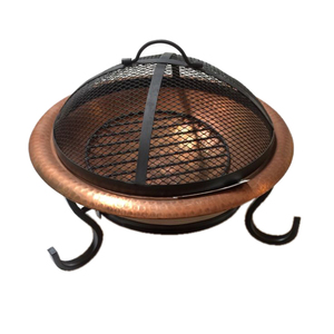 Superior Quality Customized Size Outdoor Fire Pit with Wrought Iron Stand at Lowest Price Attractive Design Round Shape Fire Pit - Product Image 4