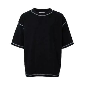 Camiseta de Verano para Hombre, Corte Recto, Estilo Urbano, con Logotipo Personalizado, de Felpa, Transpirable y de Secado Rápido - Product Image 2