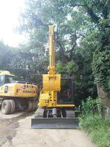 Pelleteuse sur chenilles Komatsu originale fabriquée au japon PC70-8 99% nouvelle mini pelle de 7 tonnes avec moteur et pompe 0.65m seau 70KW puissance - Product Image 5