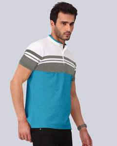 Camisetas de manga corta para hombre de algodón 200 gsm 100% de gran tamaño con estampado personalizado al por mayor de fabricante prémium de India - Product Image 2