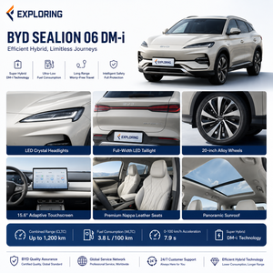 BYD Sealion 06 DM-i 2025 Edizione Leading, SUV Ibrido con Autonomia di 121KM, Tecnologia DM-i di Quinta Generazione, Guida a Sinistra, Auto a Nuova Energia per l'Esportazione - Product Image 4