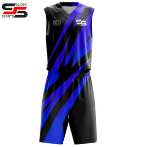 Ensemble d'uniformes de basketball personnalisés de haute qualité, logo brodé, maillot et short de basketball réversibles - Product Image 6