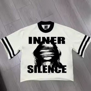 เสื้อสวมหัวสีดำโอเวอร์ไซส์ผ้าฝ้ายพิมพ์ลายพิมพ์โลโก้แบบกำหนดเองสำหรับยิม - Product Image 4