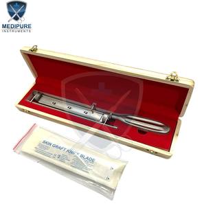 Instrumentos Quirúrgicos Profesionales de Acero Inoxidable, Bisturí Humby para Injertos de Piel, Ajustable para Dermatología y Cirugía de Trasplante de Piel - Product Image 5