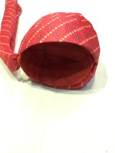 Recién llegado, sombrero de fiesta para hombre, Rajasthani, diseño tradicional de Pachrangi, algodón, seda, boda, Safa, sombrero de moda Popular festivo - Product Image 5