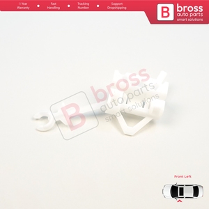 คลิปซ่อมชุดมอเตอร์กระจกหน้าต่าง BWR1193 ด้านหน้าซ้าย สำหรับรถ EuroBus Panda MK3 169 ปี 2003-2012 แบบ 3/5 ประตู 46803652 - Product Image 4