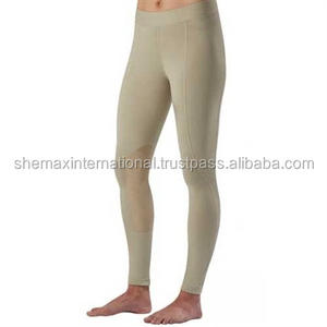 Shemax 2024 de alta calidad personalizado al por mayor todos los colores todos los tamaños equipo de caballos rendimiento ecuestre medias de equitación-Parche de rodilla - Product Image 5