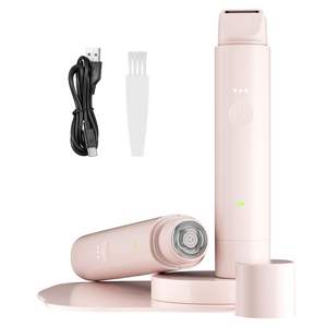 Afeitadora Eléctrica Inalámbrica para Mujer, Depiladora Facial de Doble Cuchilla para Rostro, Piernas y Axilas - Product Image 4