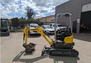 Nouvelle mini-pelle Wacker Neuson ET18 avec moteurs Cummins Yanmar Volvo, vannes hydrauliques Hydac, vérins hydrauliques Hawe – Essentiel - Product Image 6