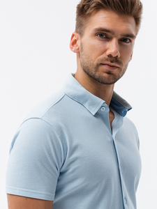 Meilleur prix Offre Spéciale chemise pour hommes nouvelle mode décontractée en gros pas cher vêtements en coton personnalisés chemise pour hommes à manches courtes - Product Image 2