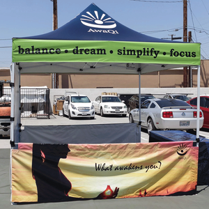 Tienda de campaña con dosel de aluminio personalizada <span class=keywords><strong>10X10</strong></span>, tienda emergente publicitaria para toldo de Evento de feria comercial al aire libre - Product Image 3