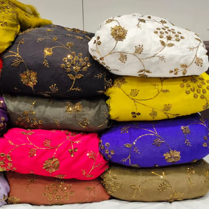 ผ้าแจ็คการ์ดปักเลื่อมระดับพรีเมียมผ้าดีไซน์ปักเลื่อมสำหรับงานแต่งงานเด็กผู้ชายและเด็กผู้หญิง - Product Image 1