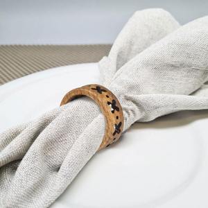 Natural Wooden <b>Napkin</b> <b>Rings</b> Rustic Table Decoration Wholesale - Product Image 3
