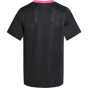 Camiseta de fútbol americano de malla negra y rosa, uniforme personalizado de fútbol americano de alta calidad, transpirable, de malla, talla grande. - Product Image 2