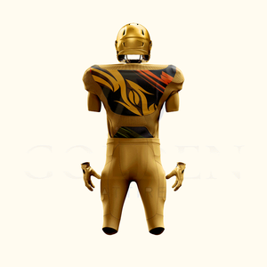Nouveauté 2025, uniforme de football américain pour adultes de qualité supérieure, personnalisable, à la vente, 100% polyester, séchage rapide - Product Image 2