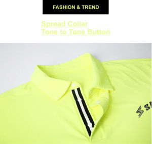 เสื้อโปโลผู้ชาย, เสื้อโปโลแขนสั้นแห้งเร็วเสื้อแบบสั่งตัด - Product Image 3