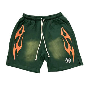 Pantalones Cortos de Algodón de Primera Calidad a Precio de Mayoreo, Color y Etiquetas Personalizadas, Pantalones Cortos Desgastados con Lavado Ácido para Hombre, Ropa de Verano - Product Image 6