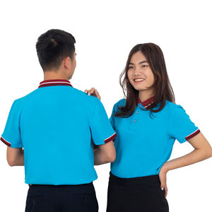 ผู้ผลิตเสื้อโปโลพรีเมียมจากเวียดนาม ผ้าผสมฝ้ายนุ่ม ยืดหยุ่น สวมใส่สบาย เหมาะสำหรับพนักงานออฟฟิศ ชุดทำงานประจำวัน - Product Image 1