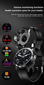 QC T5 รอบTWS Smartwatch 1.28 นิ้วแบบวงกลมเต็มหน้าจอสัมผัสสมาร์ทนาฬิกาTWSหูฟังบลูทูธ 5.0 สมาร์ทนาฬิกาT10 T89 - Product Image 6