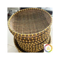 Panier en bambou écologique idéal pour organiser l'essentiel dans un style de vie vert sans plastique naturel