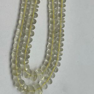 Cuentas Rondell de cristal natural del desierto libio, cuentas de cristal raras del desierto, suministro al por mayor redondo de 7mm para la fabricación de joyas - Product Image 2