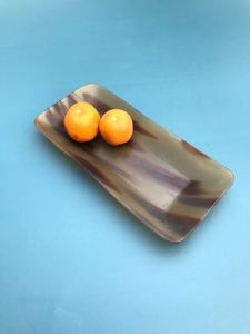 Custom Size Fancy Design Horn Serving <b>Tray</b> Food Safe and Natural From India for <b>Kitchen</b> Home or Hotel Use - Product Image 3