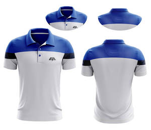 Nouveau design Polo décontracté à séchage rapide Bouton anti-rétrécissement Imprimé court Vêtements de sport formels longs pour la moitié du printemps et de l'hiver quantité minimale de commande bas - Product Image 4