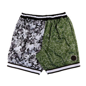 กางเกงขาสั้นเล่นกีฬาวิ่งแห้งเร็วสำหรับผู้ชายกางเกงขาสั้นบาสเก็ตบอลผ้าตาข่ายแบบสั่งทำ - Product Image 1