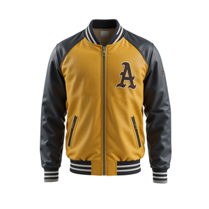 Veste universitaire pour homme en cuir véritable coupe-vent, veste de travail, veste de sport softshell pour l'hiver 2025, vêtements de moto - Product Image 6