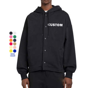 Sudadera con Capucha Lisa de Color Personalizado, Opciones de Bordado y Cuentas, Felpa de Algodón, Sudadera Extra Grande, Impresión Ecológica de Marca - Product Image 1