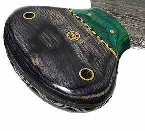 Wholesale 2024 Custom Size Stainless Steel Ulu <b>Kitchen</b> <b>Knives</b> High Quality Eco-Friendly Wood Handle Daily Use - Product Image 6