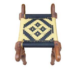Taburete de madera de diseño tradicional (Pirhi) en tamaños personalizados, taburete de artesanía en madera de Pakistán, taburete de artesanía en madera de alta calidad - Product Image 5