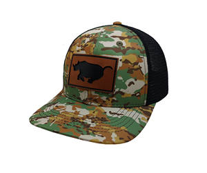 หมวกกีฬากอราส์หมวกทรักเกอร์6แผงปีกโค้ง - Product Image 2