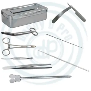 Wholesale Nurse Box of Surgical Instruments Stainless Steel BOITE POUR INFIRMIER Reusable Medical Instruments