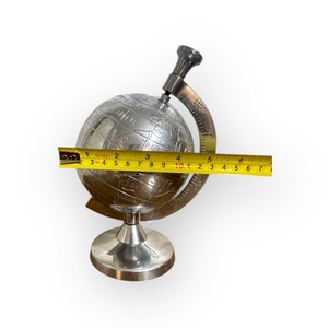 Every latitude and longitude is engraved with precision metal world globe transforms <b>geography</b> into sculpture new arrival - Product Image 2